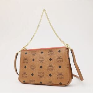 💎✨STUNNING✨💎Authentic MCM Visetos Leather Clutch Shoulder bag